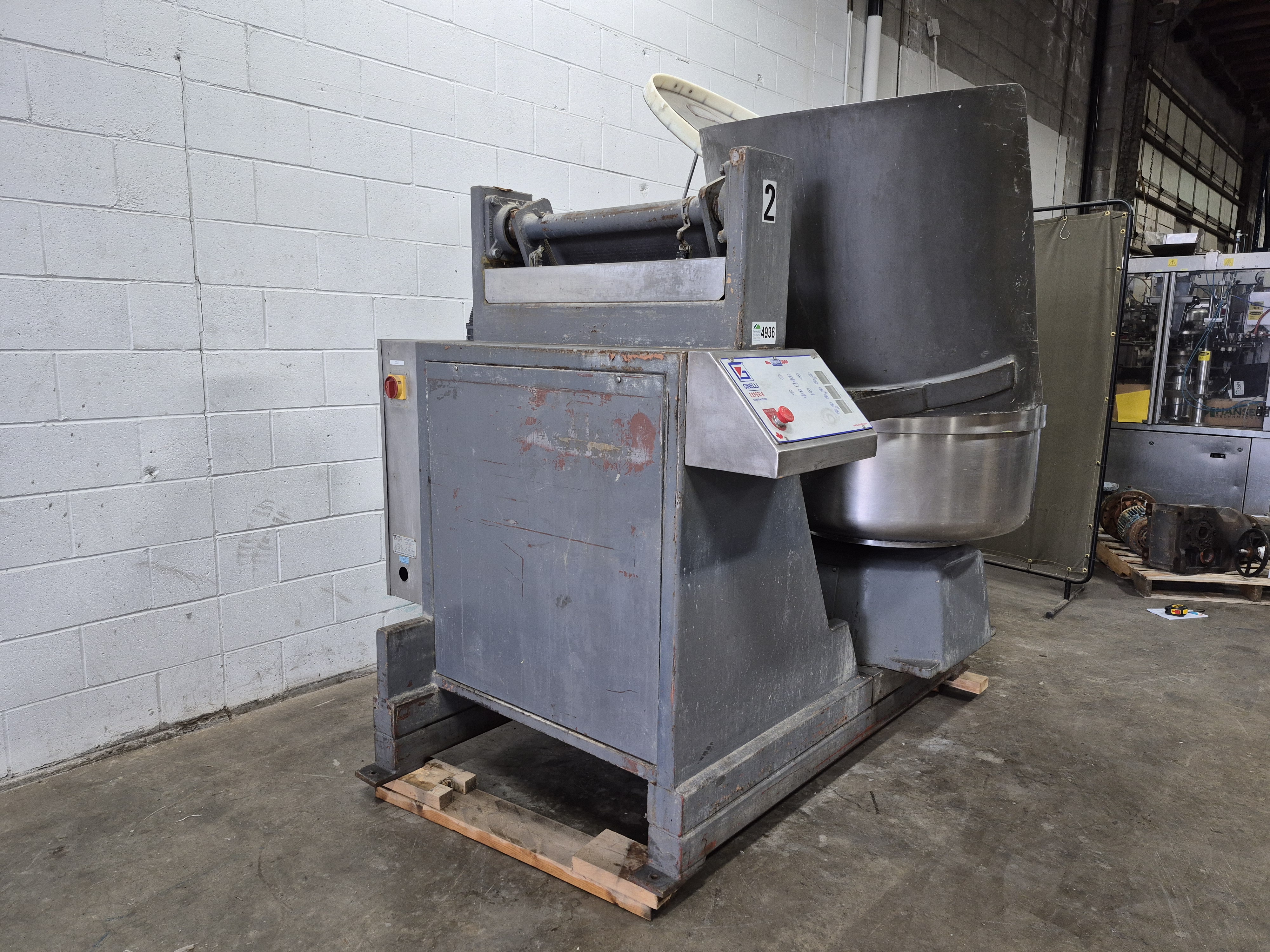 Used Cinelli 160KG-S1H Tilting Spiral Mixer