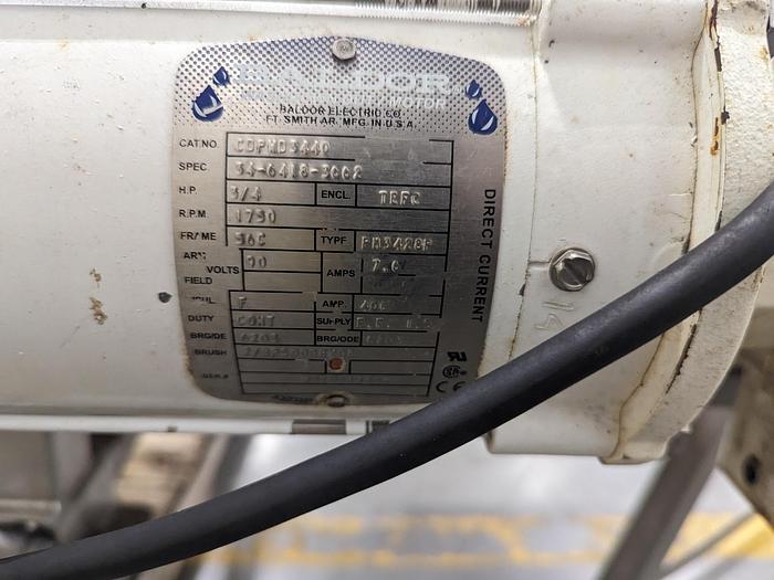 Used 6.5' Conveyor with Hopper