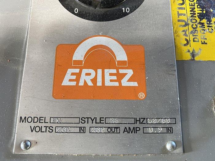 Used Eriez 48A Vibratory Feeder & FX Vibrator
