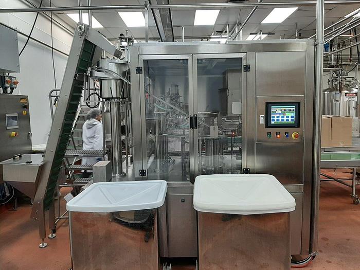 Used ZCX-3ZD Stand-Up Pouch Filler and Capping Machine