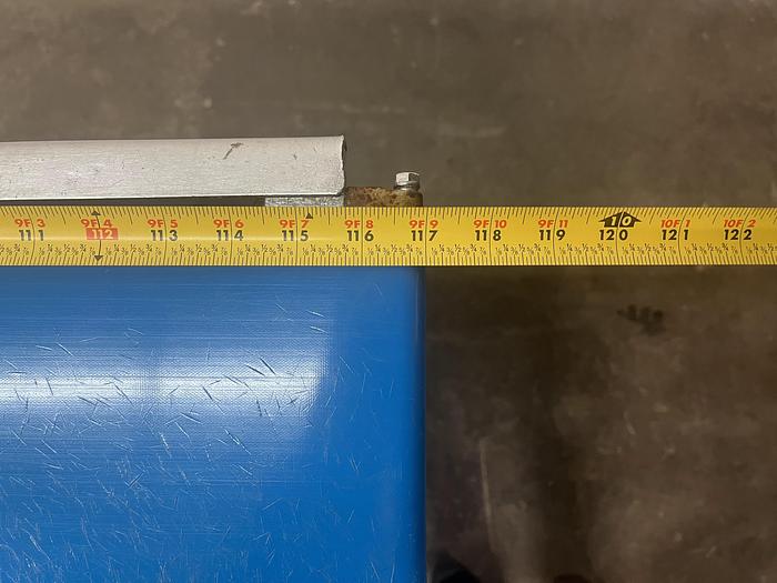 Used 9'6 Straight Conveyor