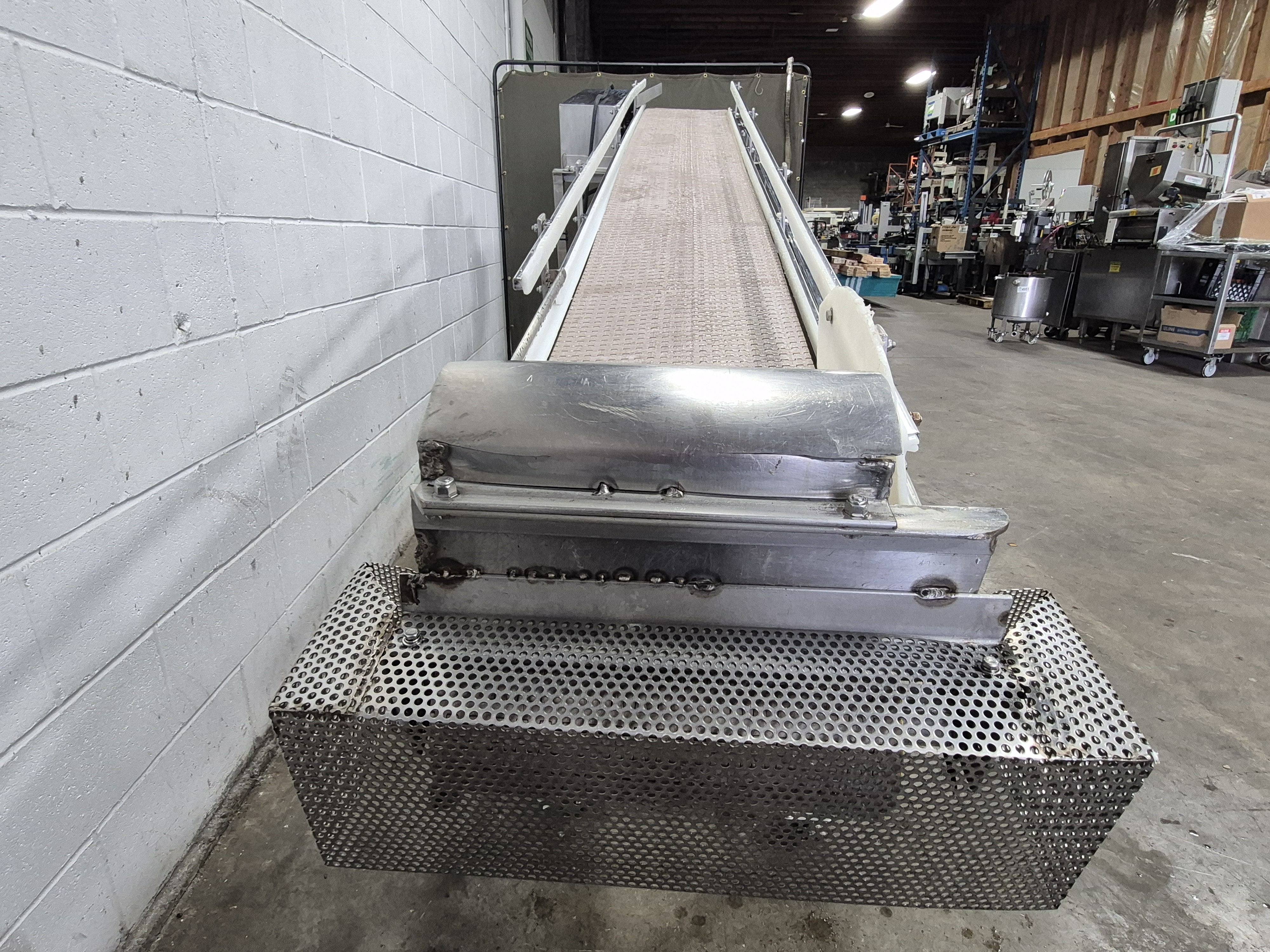 Used 13.5" Incline Modular Conveyor