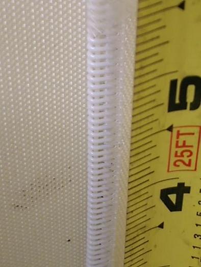 Used 42” White Conveyor Belt