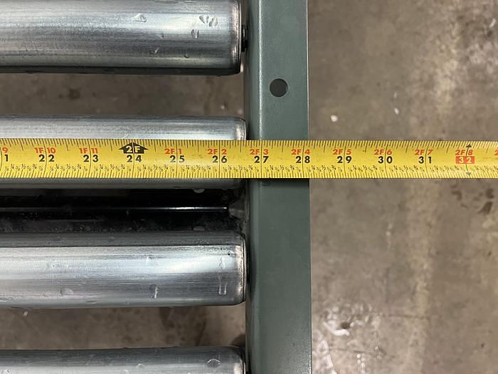 Used 10' Gravity Roller Conveyor