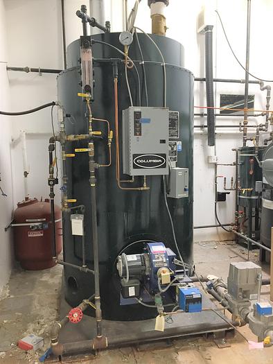 Used 2013 Columbia High Pressure Steam Boiler