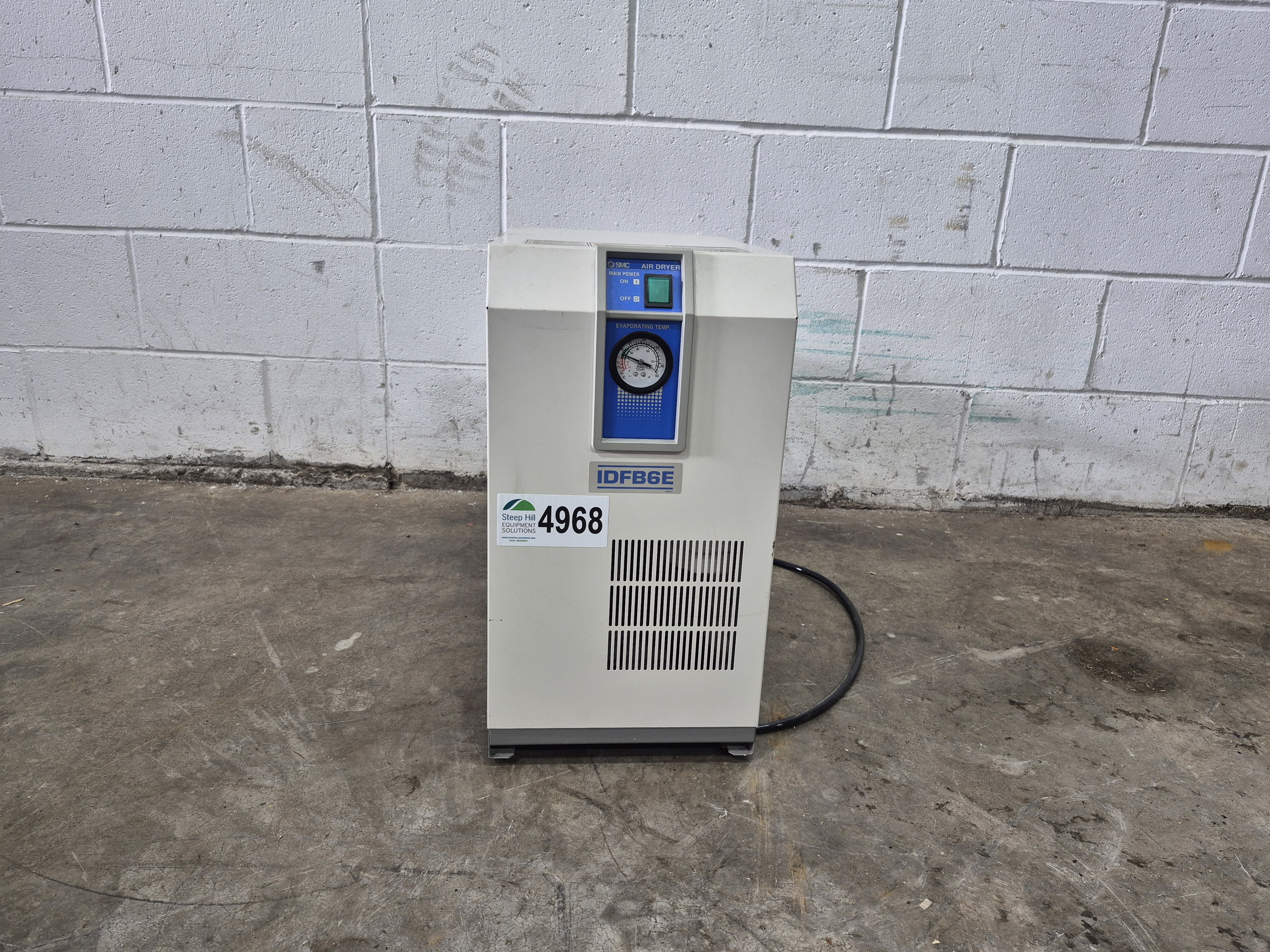 Used SMC IDFB6E Refrigerated Air Dryer 