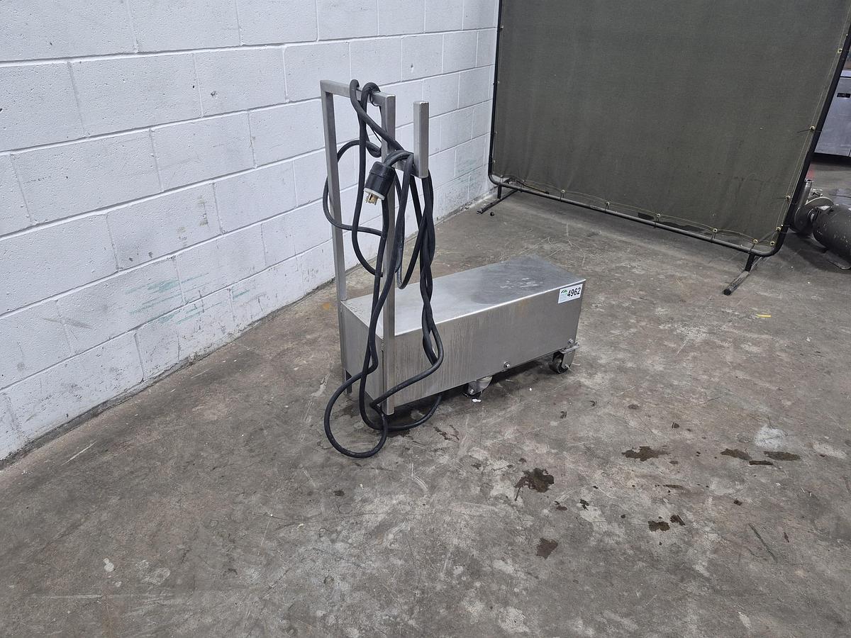 Used 1 HP SS PD Pump with Cart