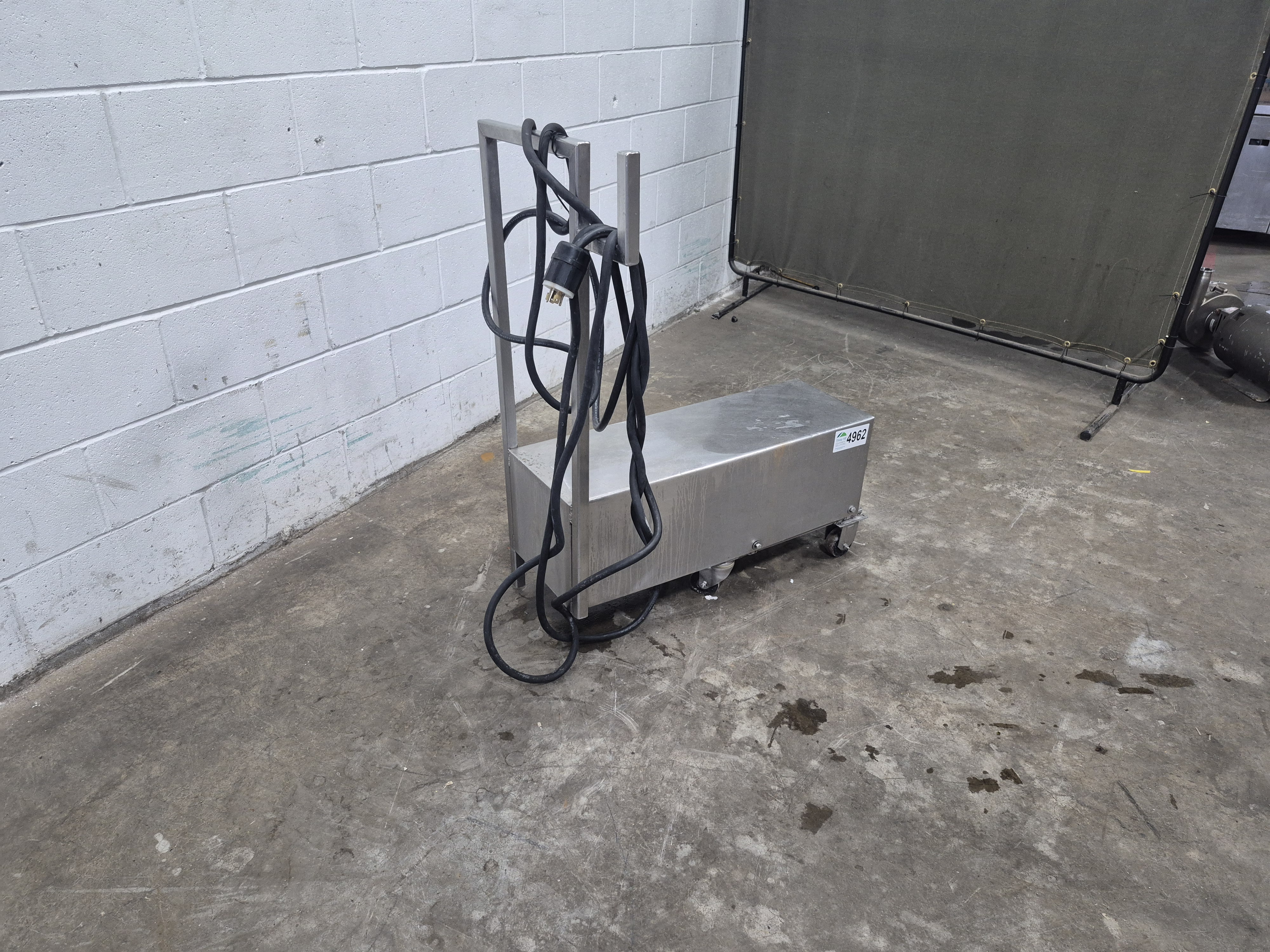 Used 1 HP SS PD Pump with Cart