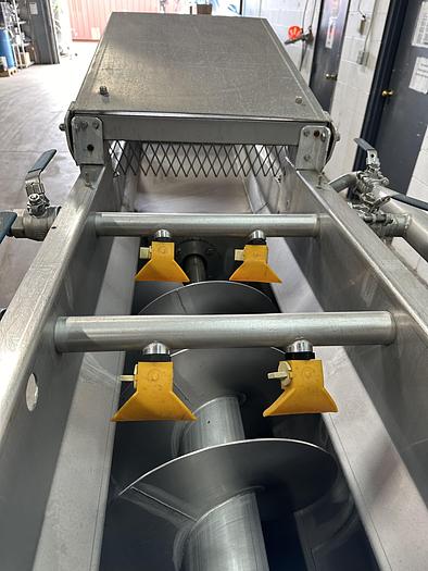 Used DTS Produce Corkscrew Wash Tank