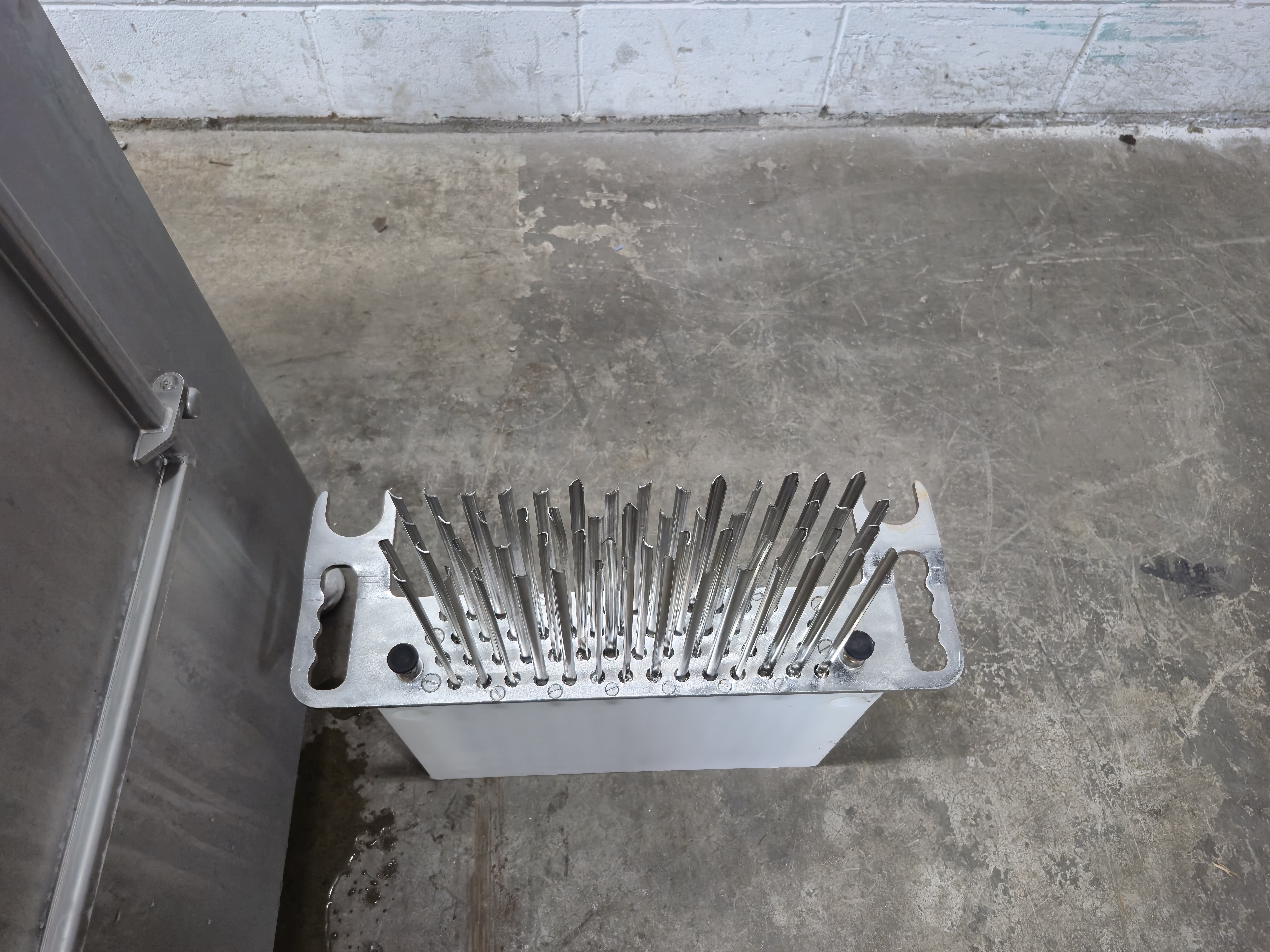 Used Rühle IR 56 Stainless Steel Brine Injector
