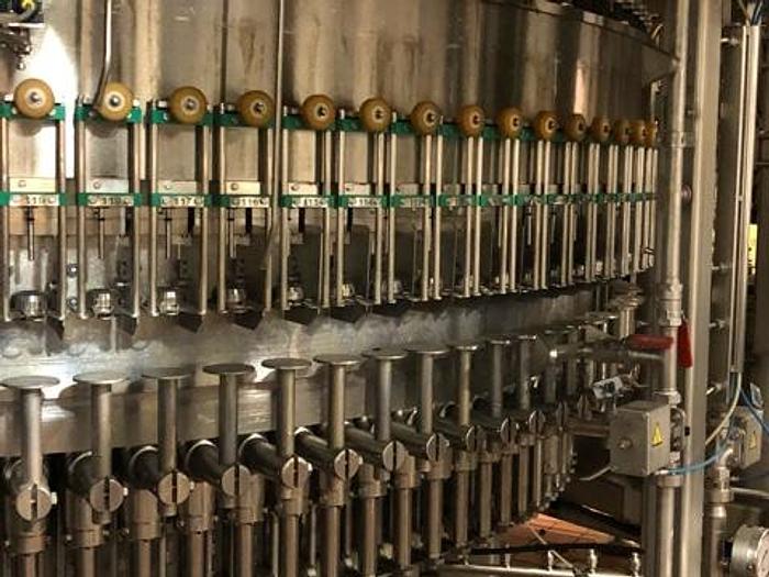 Used Krones Mecafill VKPV 120 Valve Bottle Filler