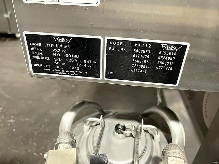 Used Rheon Twin Divider + Punch Rounder