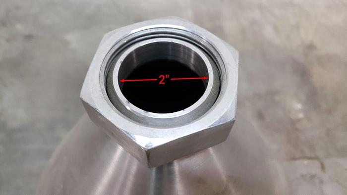 Used 6 Gallon SS Hopper