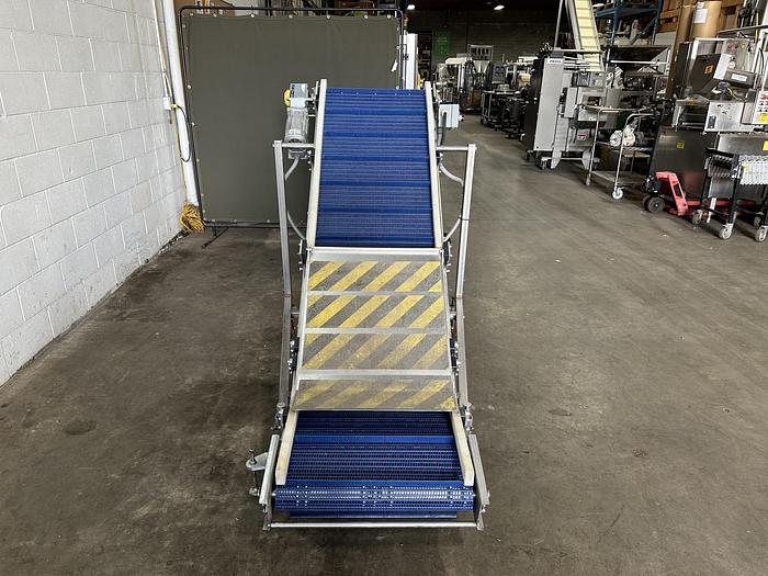 Used Incline Modular Conveyor