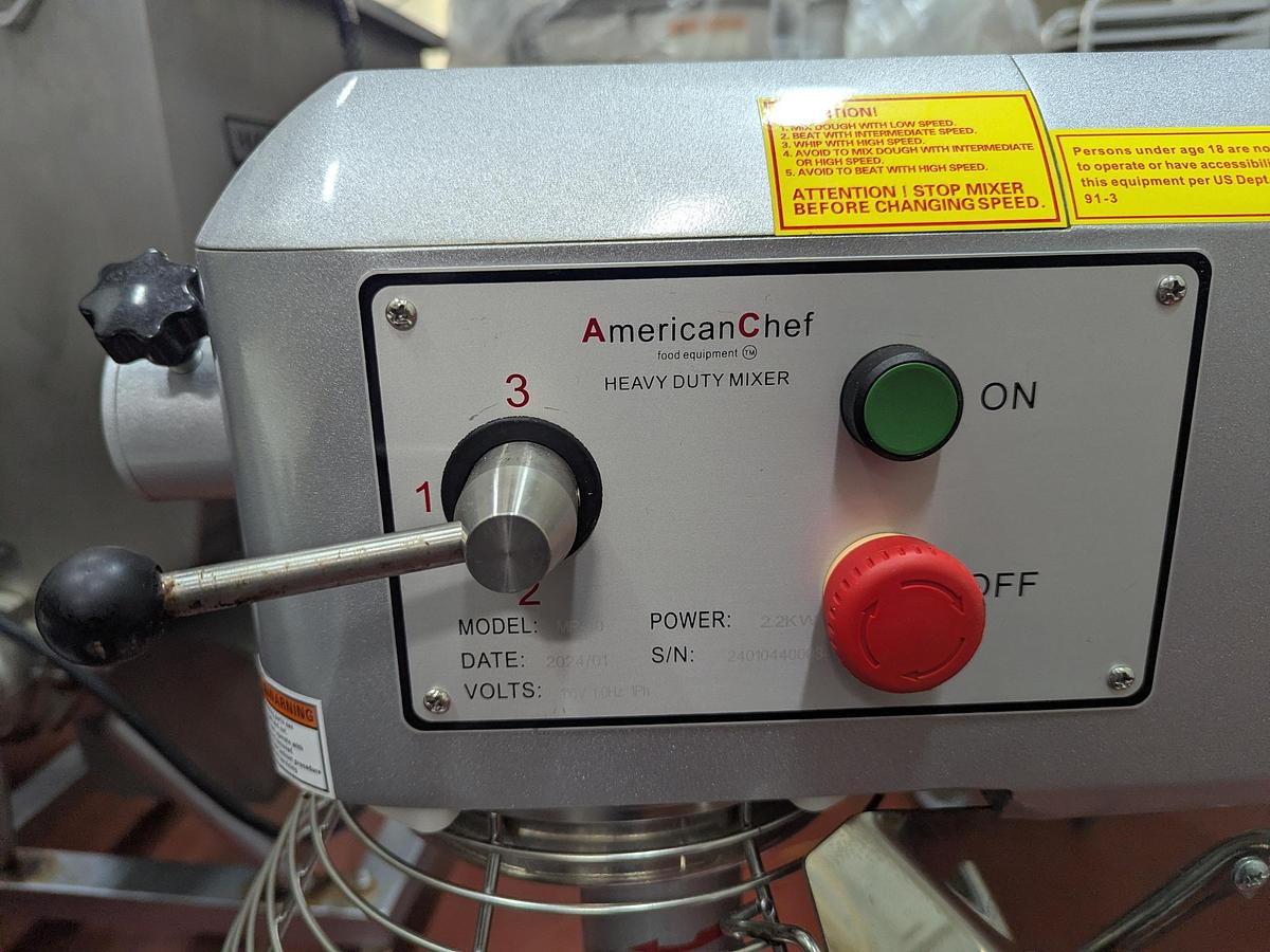 Used American Chef 20-Quart Commercial Planetary Mixer