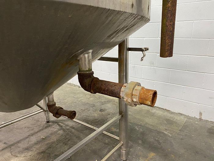 Used Crepaco 600 Gallon Jacketed Dairy Tank