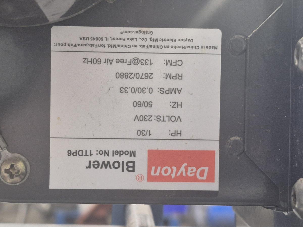 Used Marburg CR-6000 Compact Heat Shrink Tunnel