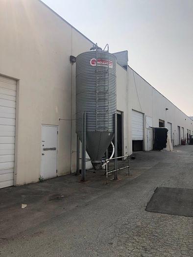 Used Cumberland Bulk Feed Silo With Auger