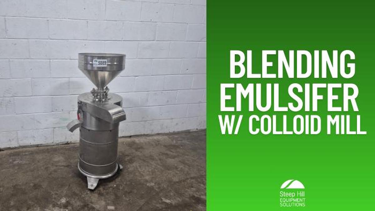 Used Blending Emulsifier with Colloid Mill
