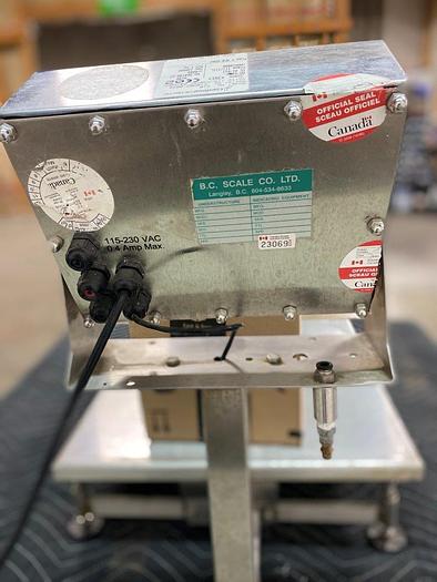 Used Cardinal Detecto 210 Bench Scale