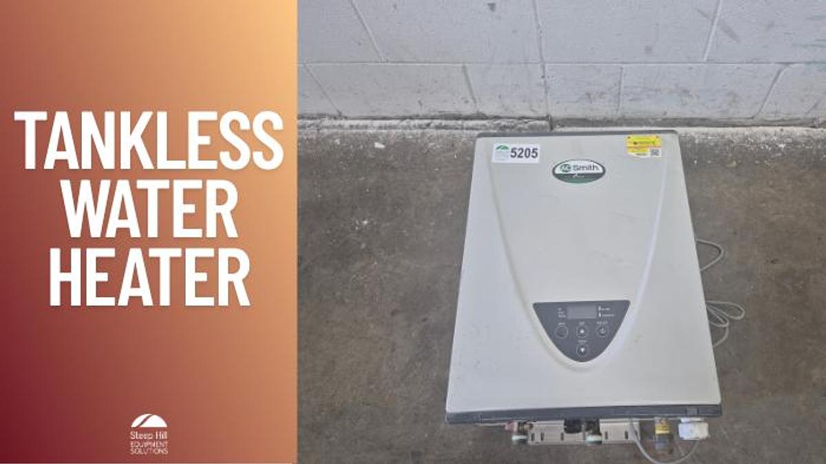 Used A.O. Smith Natural Gas Tankless Water Heater