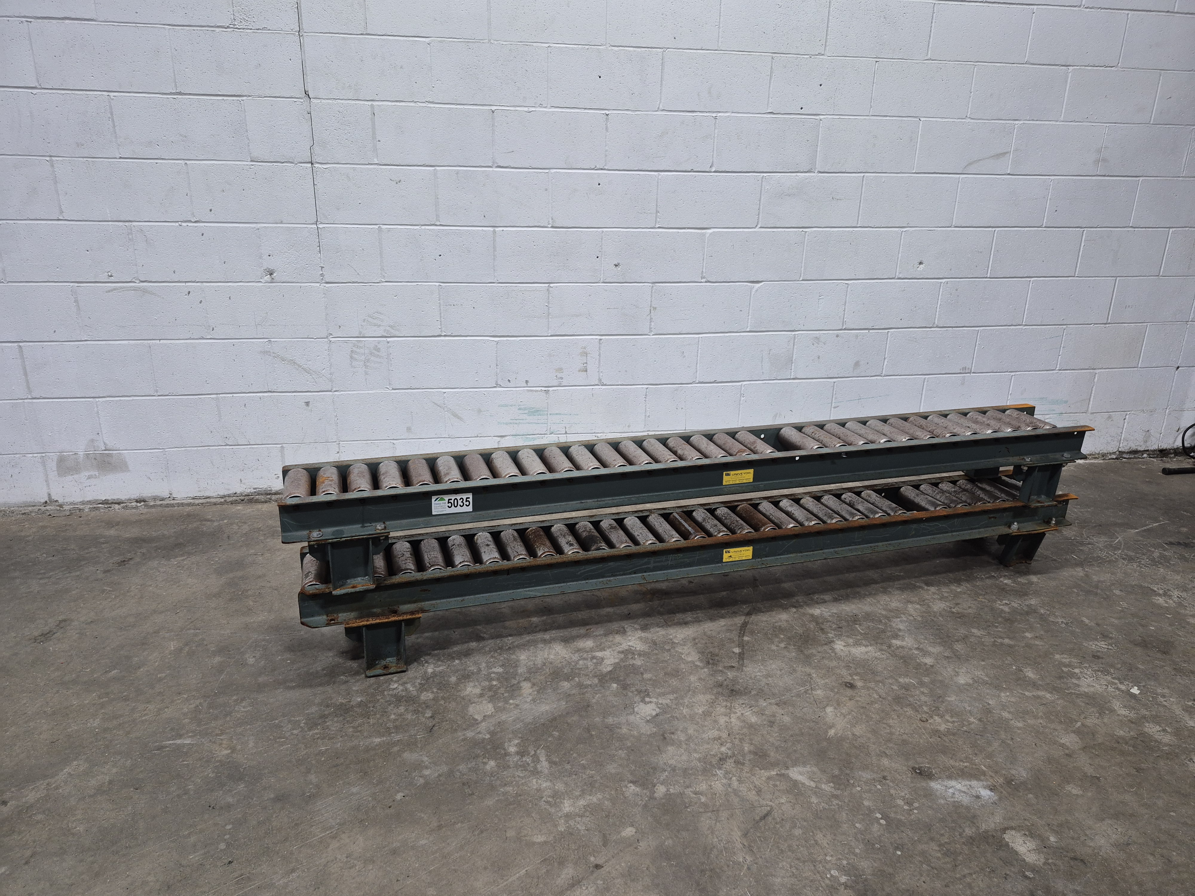 Used Univeyor Gravity Roller Conveyor