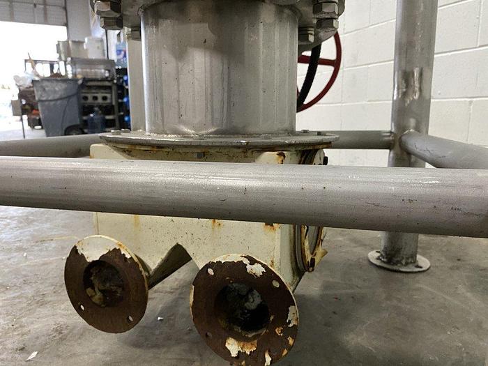 Used 250 Gallon Cone-Bottomed Tank