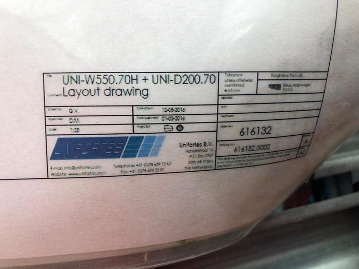 Used Unifortes Tray Washer