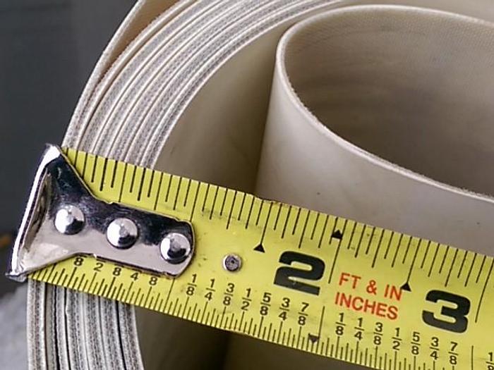 Used 42” White Conveyor Belt