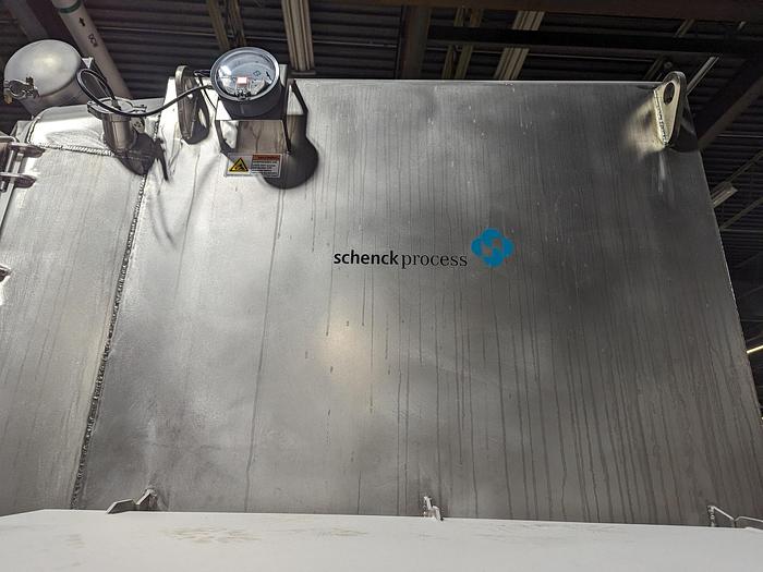 Used Schenck Process Bag Dump Station w/ Dust Collector