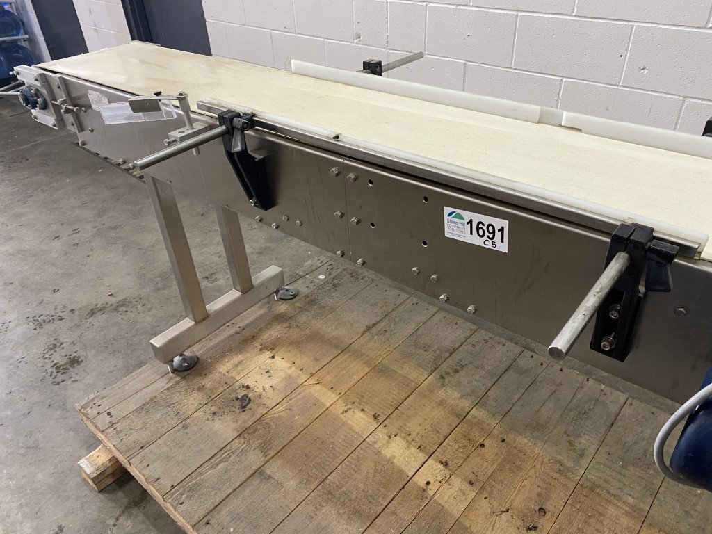 Used 8' Flat Belt Conveyor