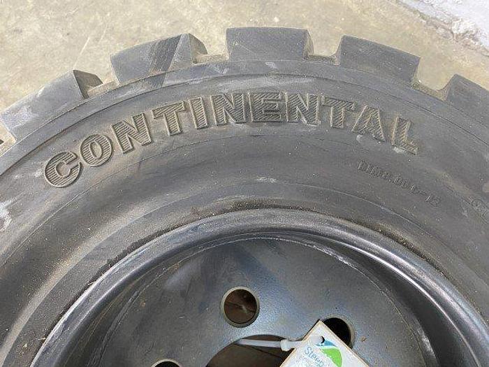 Used Continental CSE-Robust SC18 Forklift Tires (4)