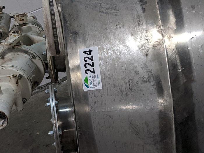 Used 300 Gallon Aluminium Hopper With Load Cells