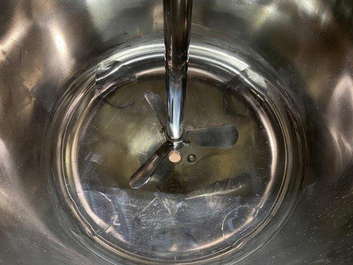 Used 100 Gallon Dish-Bottom Tank