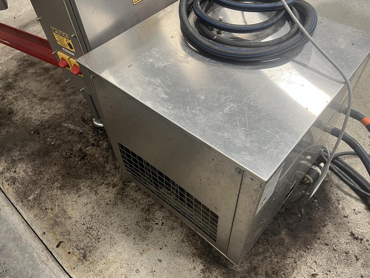 Used TOMRA Blizzard Optical Sorter with Lauda Chiller