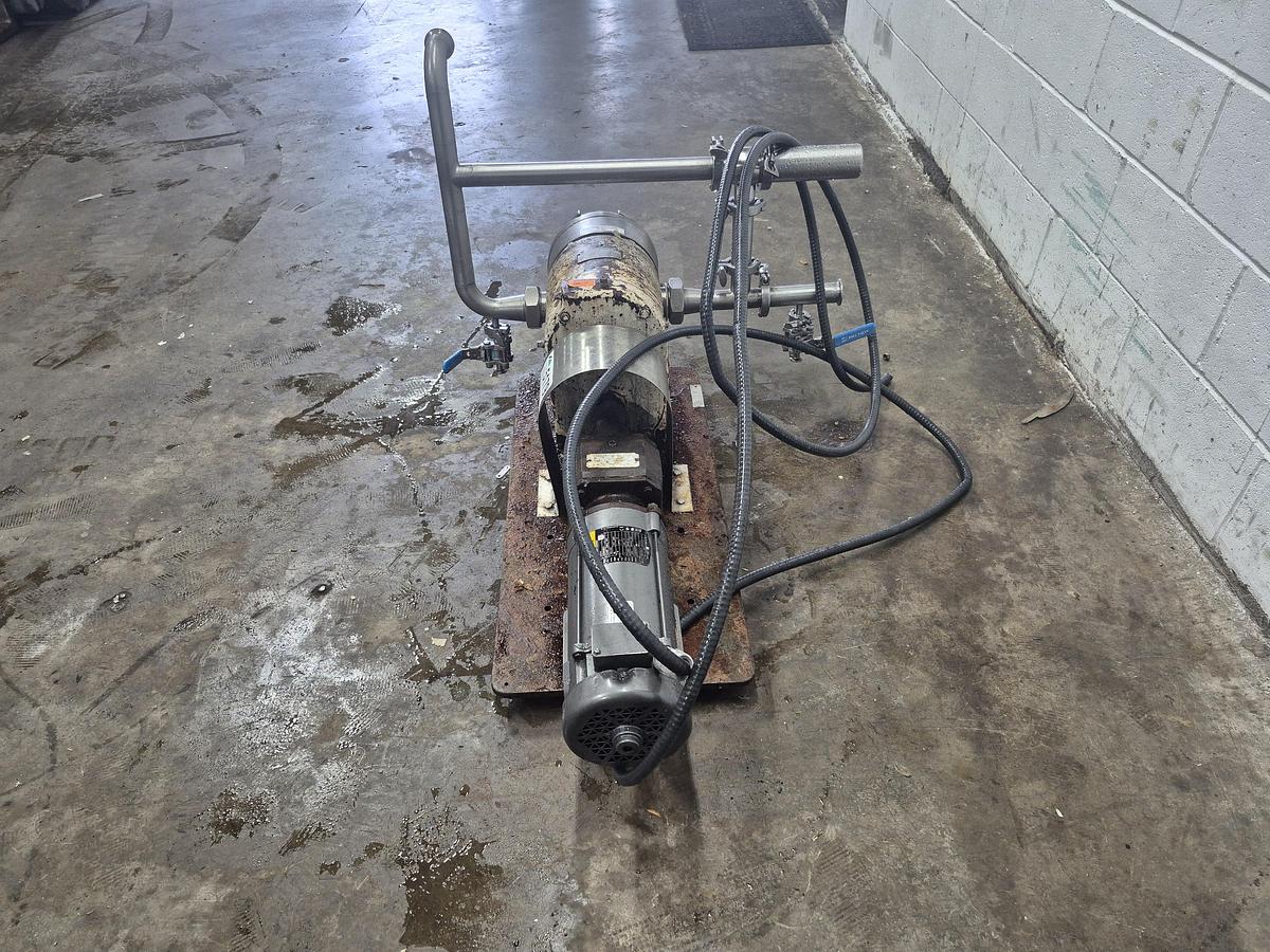 Used Tri-Clover Rotary Lobe Positive Displacement Pump