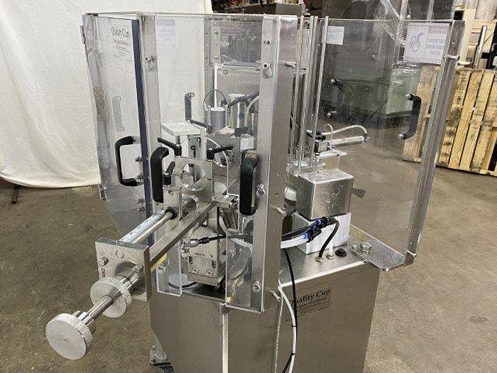 Used Quality QC-8 Rotary Cup Filler-Sealer