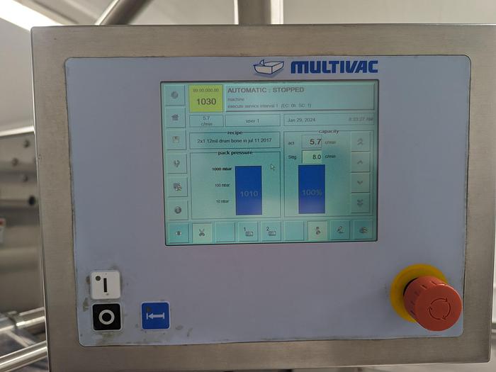 Used Multivac R145 with MR Web Labeler