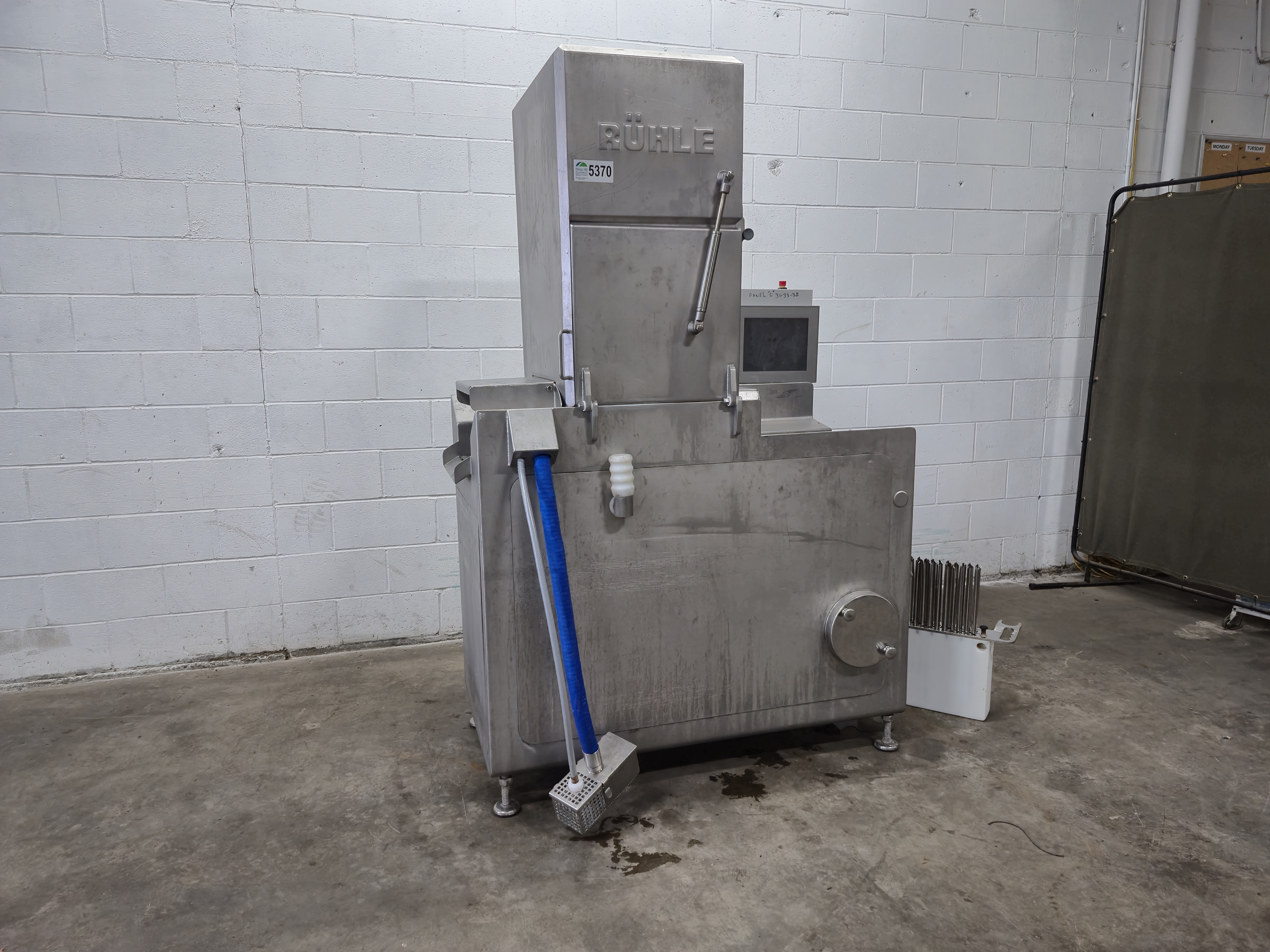 Used Rühle IR 56 Stainless Steel Brine Injector