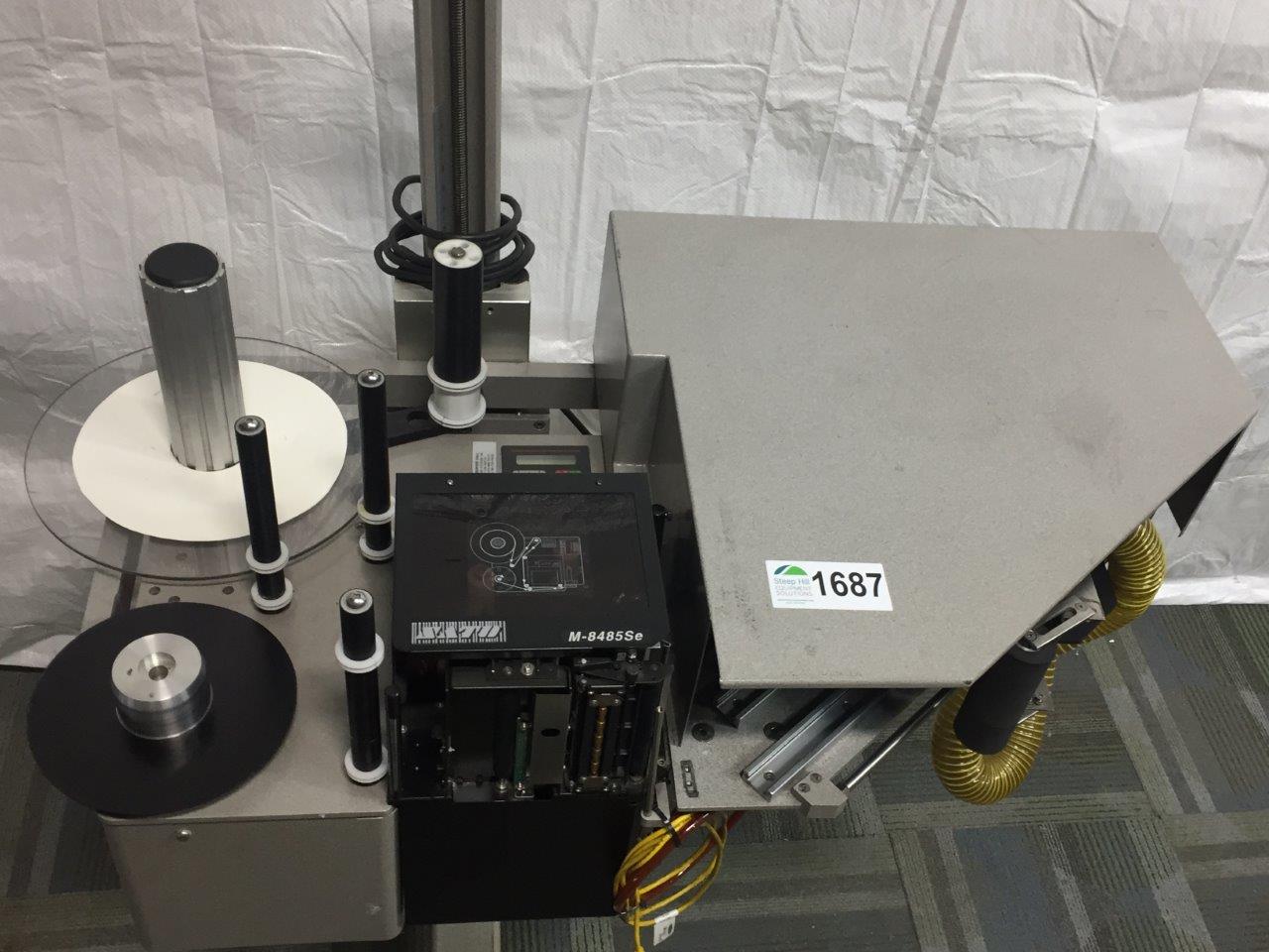 Used Marsh 5000 PA Labeler with Sato Barcode Printer