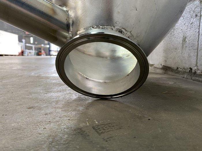 Used Lidded Hoppers With Butterfly Valves