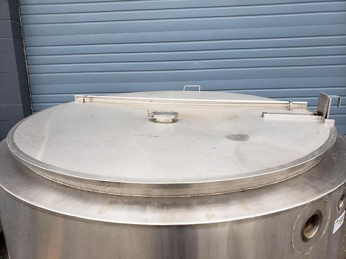 Used 500 Gallon SS Jacketed Holding Tank