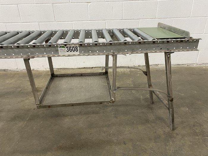 Used 8'6" Long Gravity Conveyor
