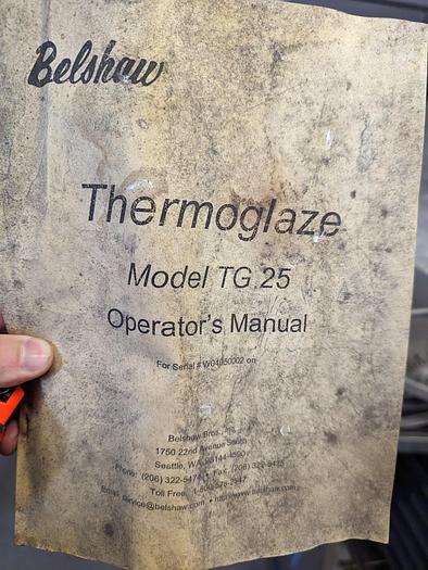 Used Belshaw Thermoglaze TG25 Donut Glazer