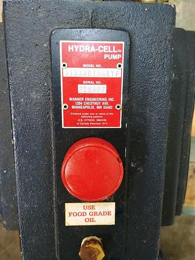 Used Hydra-Cell D15X Diaphragm Pump
