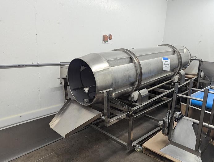 Used Seasoning Drum w/ Dry Ingredient Feeder