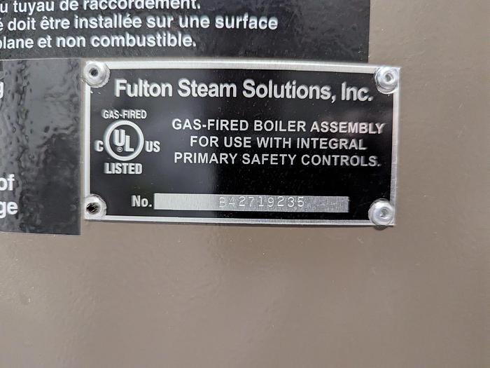 Used Fulton 49.5 HP Boiler