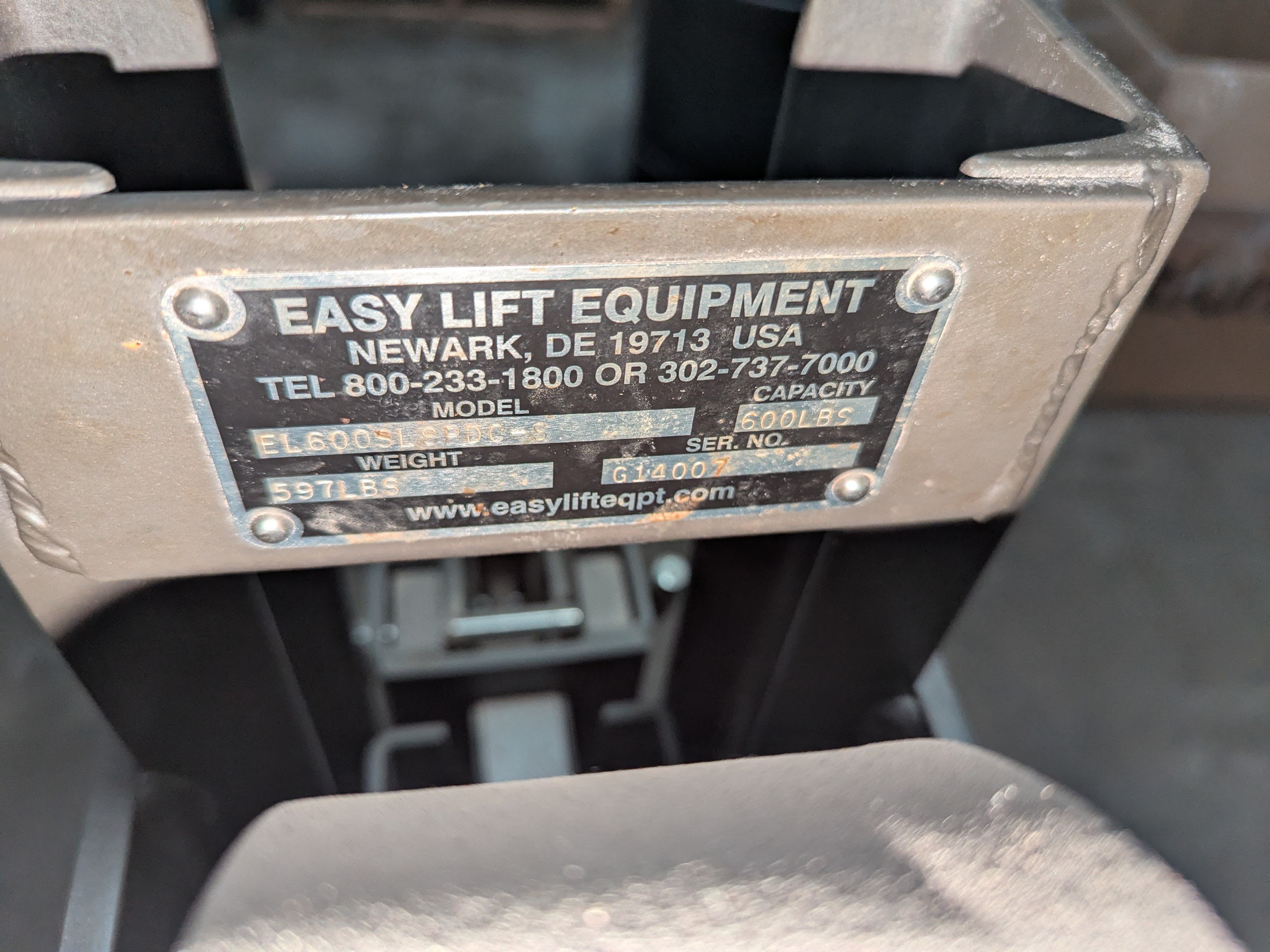 Used Easy Lift Equipment Barrel Lifter