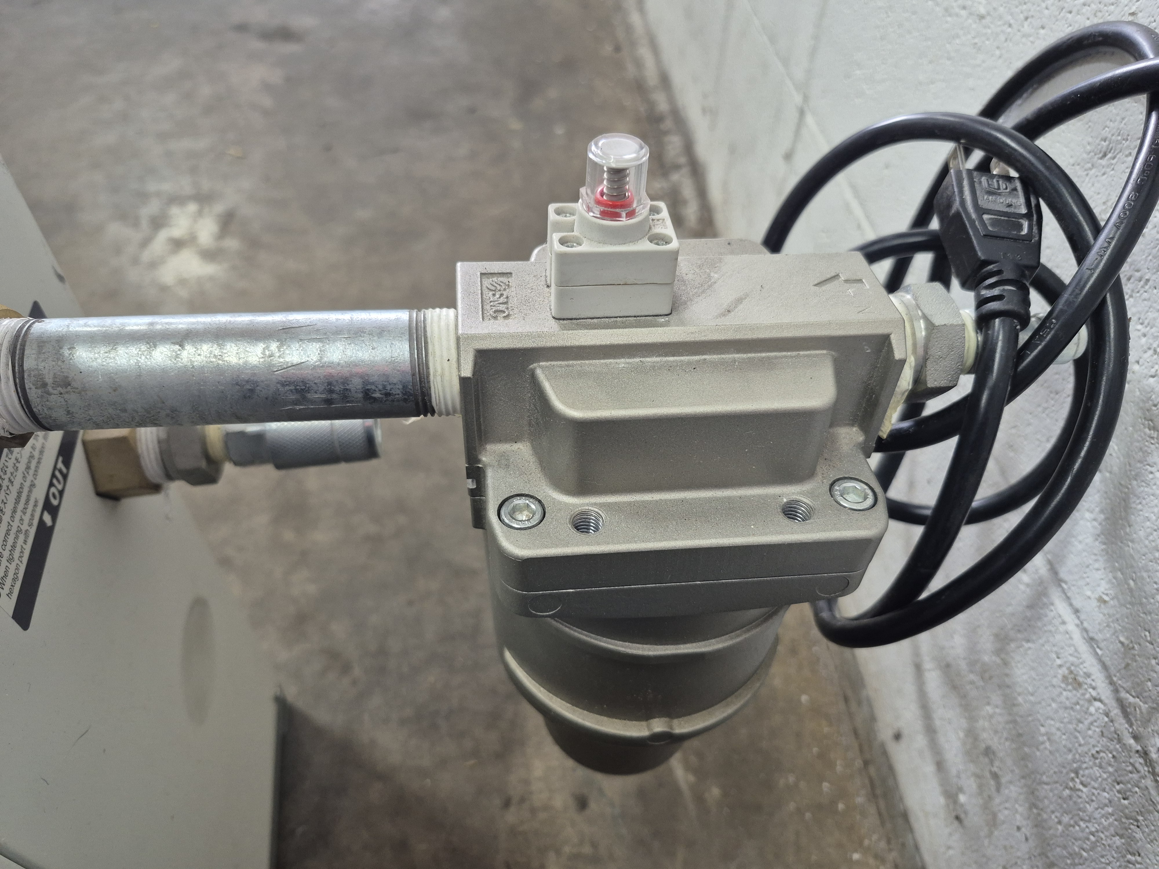 Used SMC IDFB6E Refrigerated Air Dryer 