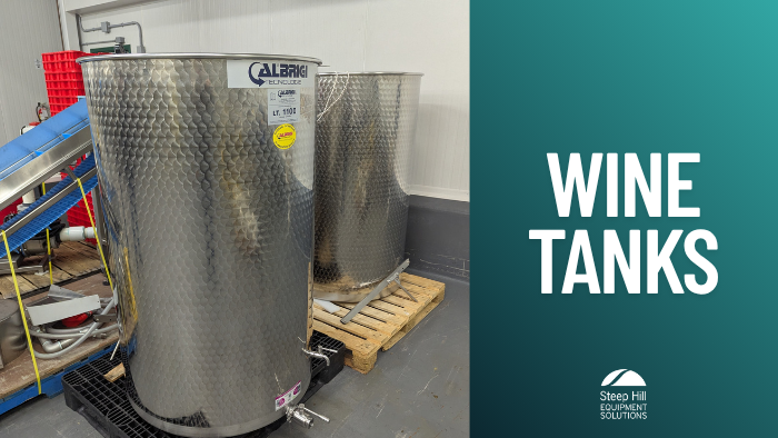 Used Albrigi 1100L Wine Tanks